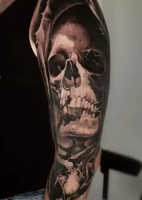 Totenkopf Tattoos in Hildesheim